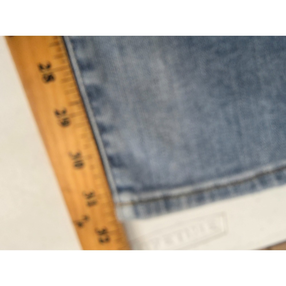 American Eagle Jeans Mens 30x32 Blue Slim Skinny Leg Medium Wash Distressed - Picture 10 of 16